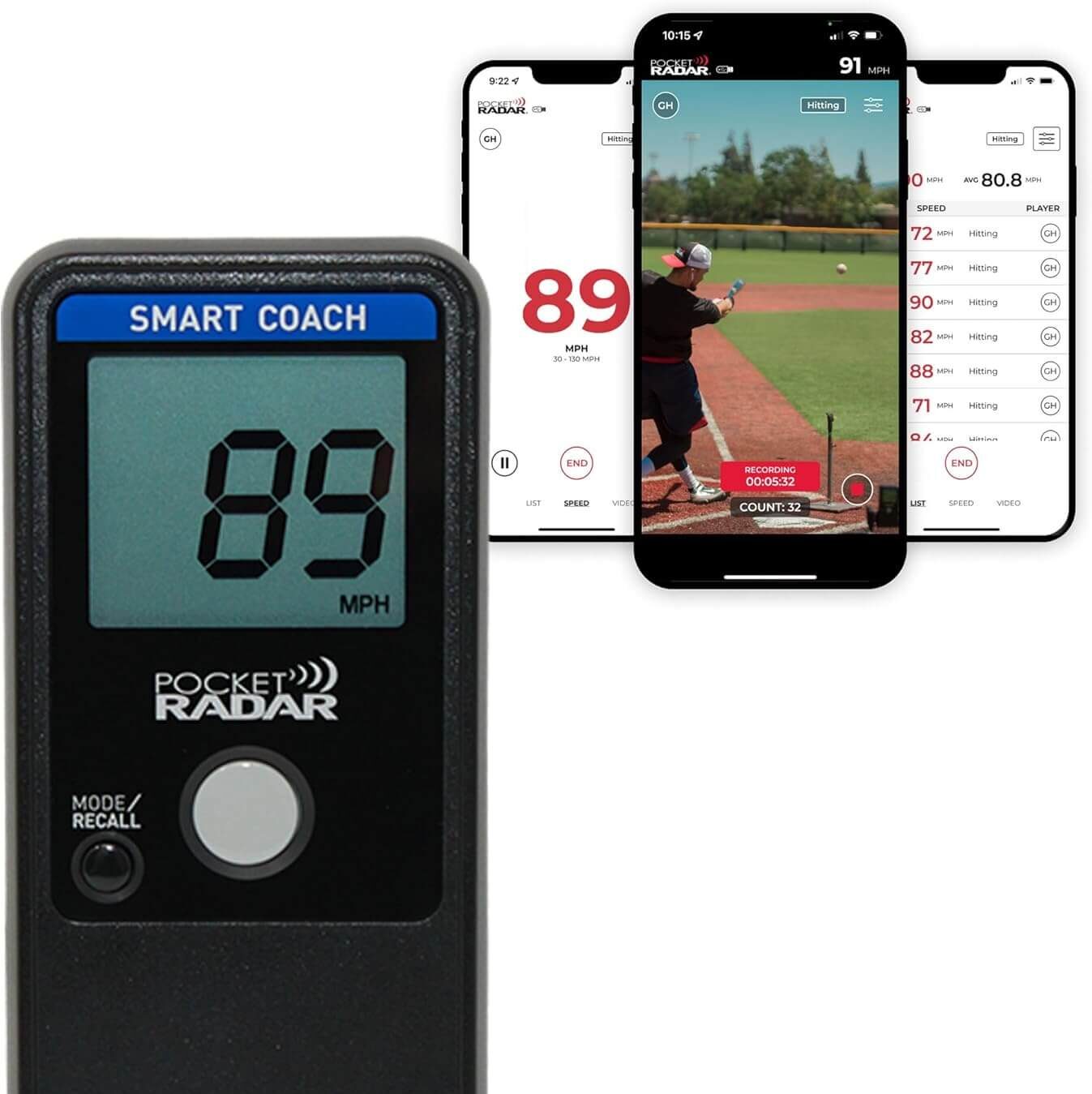 Pocket Radar Smart Coach